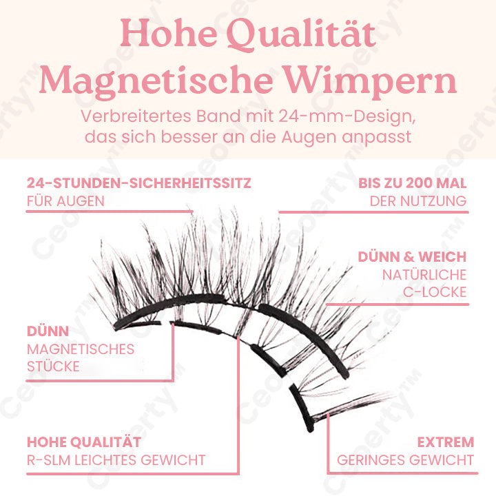 Ceoerty™ InstaGlam Magnetische Luxe-Wimpern